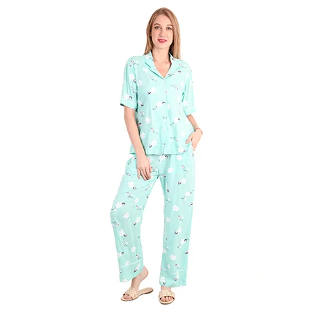  Clothing / Garment Photographer in Shastri Nagar for Sea green night wear set
